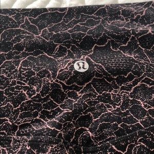 Lululemon Spanish rose 21” cropped leggings